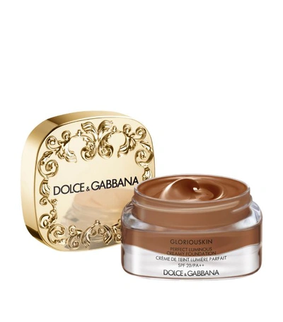 Shop Dolce & Gabbana Dg Gloriouskin Fndt 510 Ebony 19