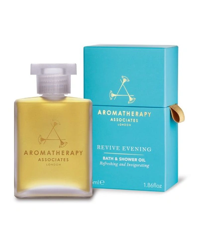 Shop Aromatherapy Associates Revive Evening Bath & Shower Oil (55ml) In White