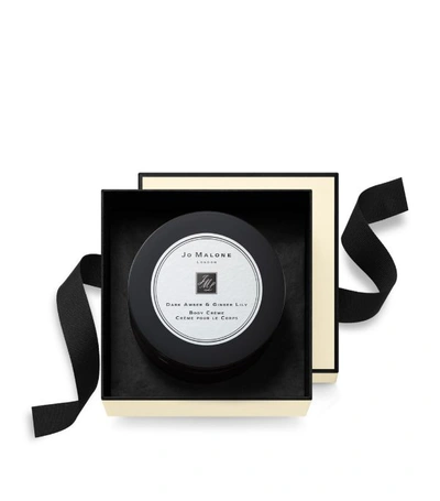 Shop Jo Malone London Dark Amber And Ginger Lily Body Crème (175ml) In Multi