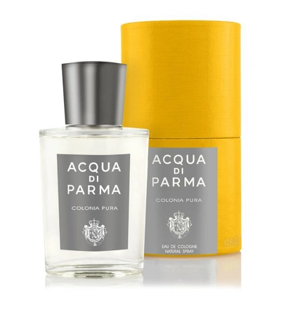 Shop Acqua Di Parma Peonia Nobile Eau De Parfum Leather Purse Spray (20ml) In White