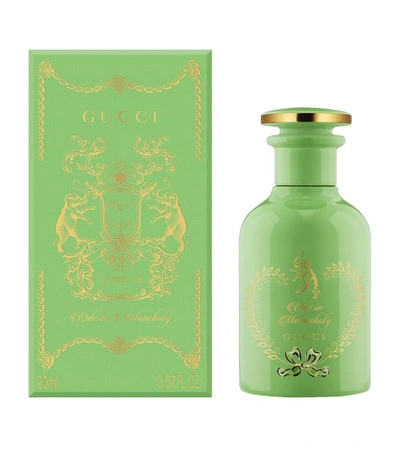 Shop Gucci The Alchemist's Garden Ode On Melancholy Perfume Oil In White