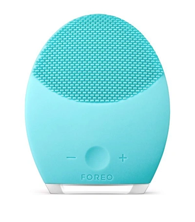 Shop Foreo Luna 2 Facial Cleansing Brush For Oily Skin In White