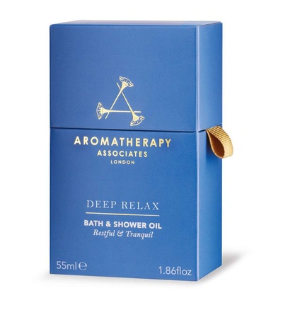 Shop Aromatherapy Associates Deep Relax Bath & Shower Oil (55ml) In White