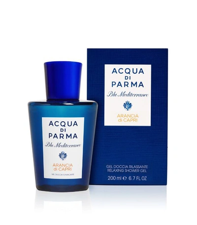 Shop Acqua Di Parma Blu Mediterraneo Arancia Di Capri Shower Gel (200ml) In Multi