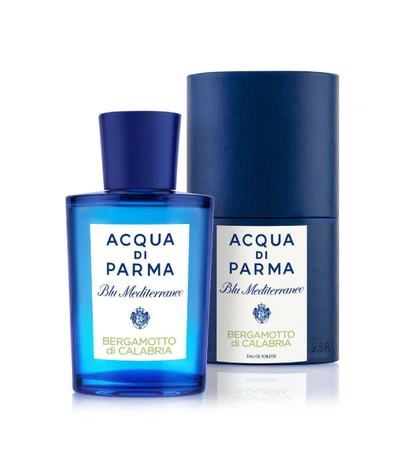 Shop Acqua Di Parma Blu Mediterraneo Bergamotto Di Calabria Eau De Toilette (75ml) In Multi