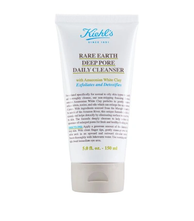 Shop Kiehl's Since 1851 Kiehl's Rare Earth Deep Pore Daily Cleanser (150ml) In White