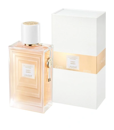 Shop Lalique Les Compositions Sweet Amber Eau De Parfum (100ml) In White