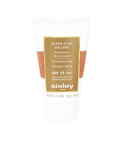 Shop Sisley Paris Super Soin Solaire Facial Sun Care Spf 15 In White