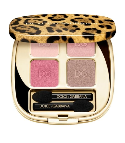 Shop Dolce & Gabbana Felineyes Eyeshadow Quad In Multi