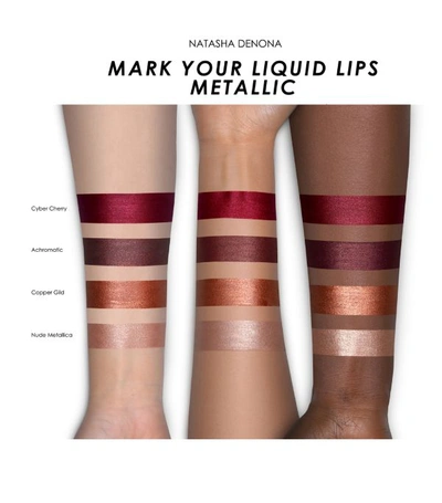 Shop Natasha Denona Mark Your Liquid Lip Metallic