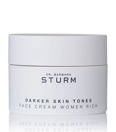 Shop Dr. Barbara Sturm Darker Skin Tones Face Cream Rich (50ml) In Multi