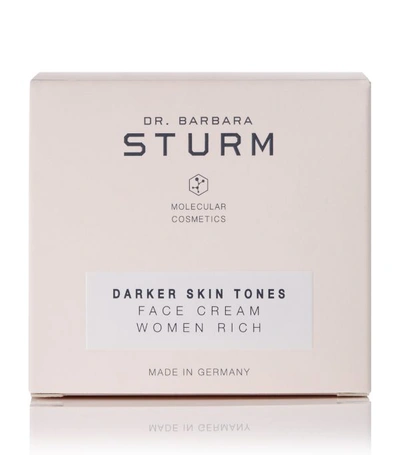 Shop Dr. Barbara Sturm Darker Skin Tones Face Cream Rich (50ml) In Multi