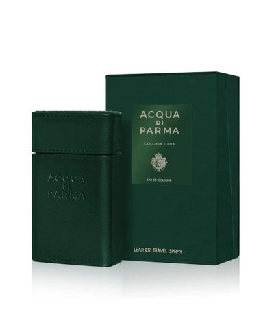 Shop Acqua Di Parma Colonia Club Eau De Toilette Leather Purse Spray (20ml) In White