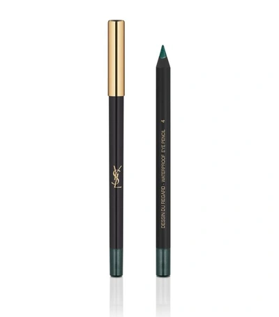 Shop Ysl Dessin Du Regard Waterproof Eye Pencil In Brown