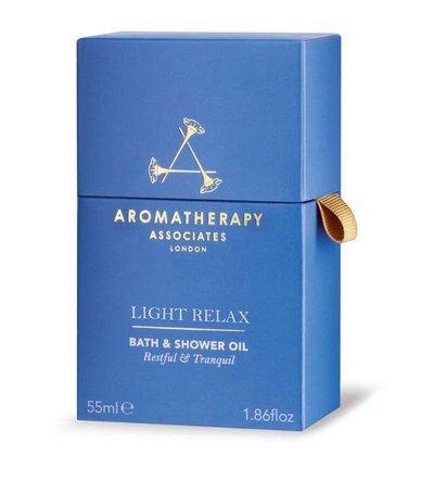 Shop Aromatherapy Associates Light Relax Bath & Shower Oil (55ml) In White