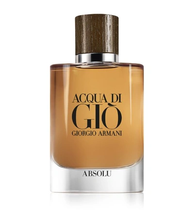 Shop Giorgio Armani Acqua Di Gioabsolu Eau De Parfum (75ml) In White