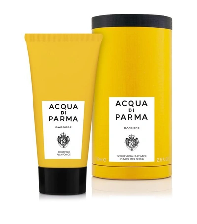 Shop Acqua Di Parma Barbiere Pumice Face Scrub (75ml) In White