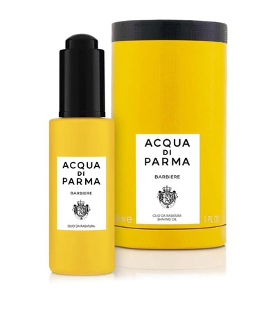 Shop Acqua Di Parma Barbiere Shaving Oil (30ml) In White