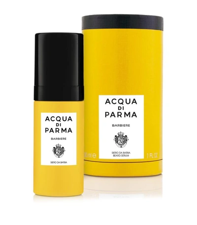 Shop Acqua Di Parma Barbiere Beard Serum (30ml) In White