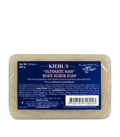 Shop Kiehl's Since 1851 Kiehl's Men's Scrub Soap (200ml) In White