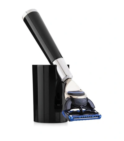 Shop Acqua Di Parma Shaving Razor And Stand In Multi