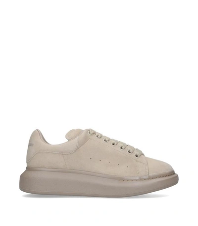 Shop Alexander Mcqueen Suede Show Sneakers