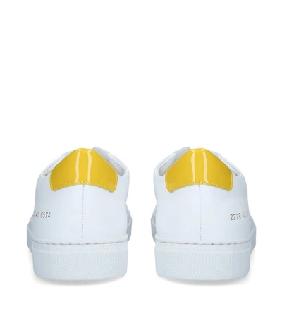 Shop Common Projects Leather Original Achilles Low-top Sneakers