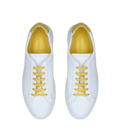 Shop Common Projects Leather Original Achilles Low-top Sneakers