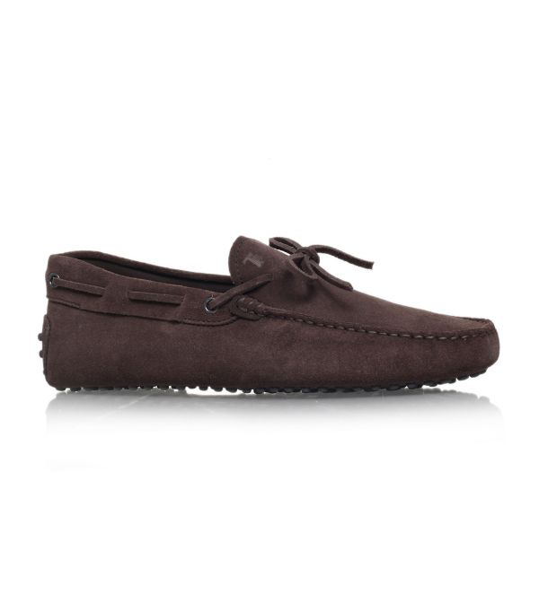 tod's suede driving shoes