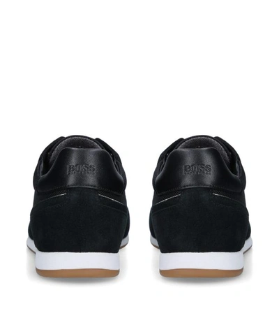 Shop Hugo Boss Boss Glaze Low-top Sneakers