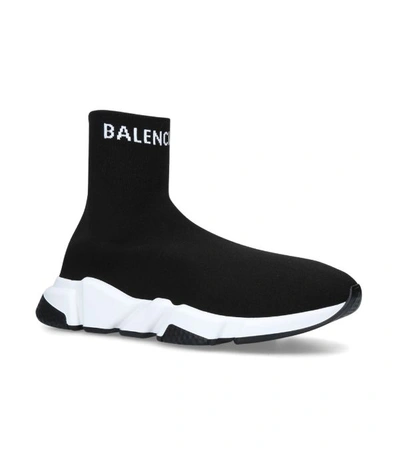 Shop Balenciaga Speed Mid-top Sneakers
