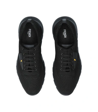 Shop Fendi Monster Eyes Runner Sneakers