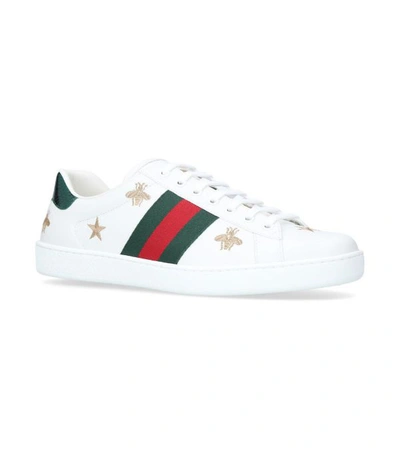 Shop Gucci Ace Bee Star Sneakers
