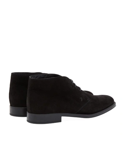 Shop Tod's Suede Chukka Boots