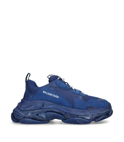 Shop Balenciaga Triple S Clear Sole Sneakers