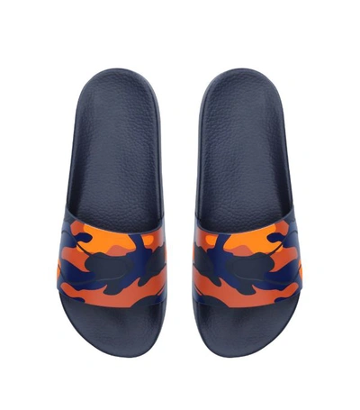 Shop Valentino Garavani Camouflage Slides