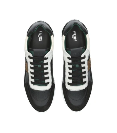 Shop Fendi Ff Runner Sneakers