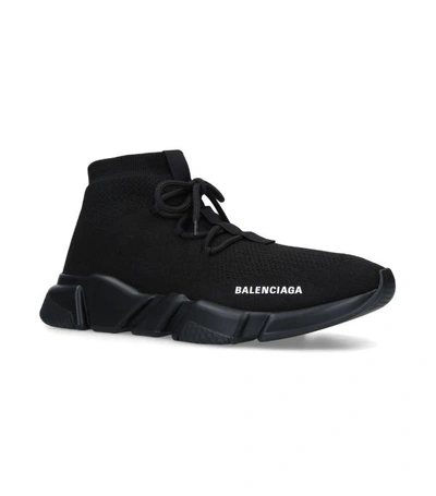 Shop Balenciaga Lace-up Speed Sneakers