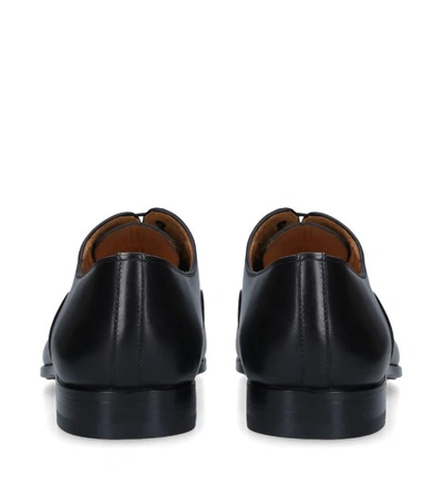 Shop Magnanni Toecap Oxford Shoes In Black