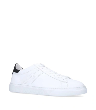 Shop Hogan Leather H365 Sneakers