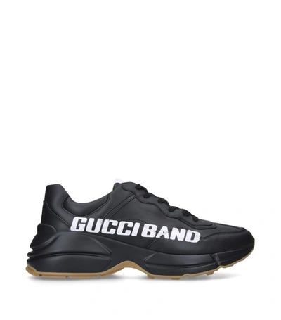 Shop Gucci Band Rhython Sneakers