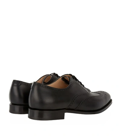 Shop Church's Berlin Punched Oxford Shoes In Black