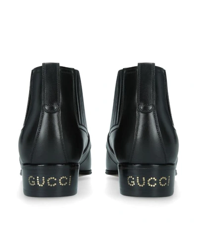 Shop Gucci Worsh Buckle Boots