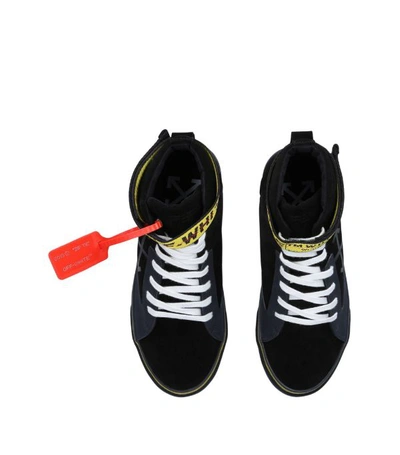 Shop Off-white Mid-top Vulcanized Sneakers