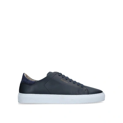 Shop Axel Arigato Leather Clean 90 Sneakers In Navy