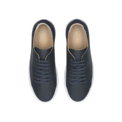 Shop Axel Arigato Leather Clean 90 Sneakers In Navy