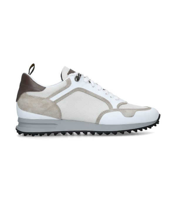Dunhill Radial Mesh Panel Sneakers In 035 Greymel | ModeSens