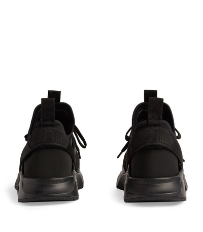 Shop Tom Ford Tf Shoe Runner All Blk In Black