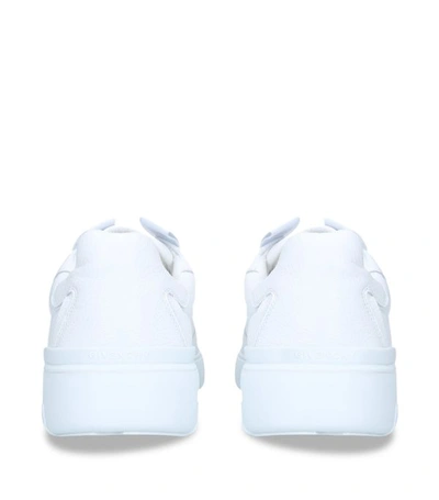 Shop Givenchy Leather Wing Low-top Sneakers