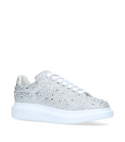 Shop Alexander Mcqueen Crystal Show Sneakers